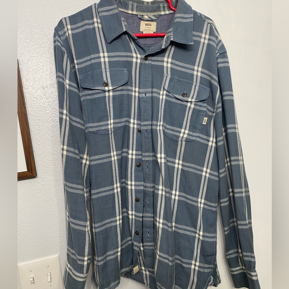 Blue Plaid flannel